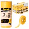 3M Scotch Masking Tape for Architectural Painting 243J Plus 12mm X 18m Medium Box 100 Volumes 243JDIY-12BOX