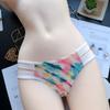 Plus-size Sexy Underwear Low-rise Women's Panties Women's Ice Silk Slim Belt Comfortable Briefs for Women