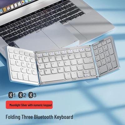 QXJ B089 Портативная складная Bluetooth-клавиатура