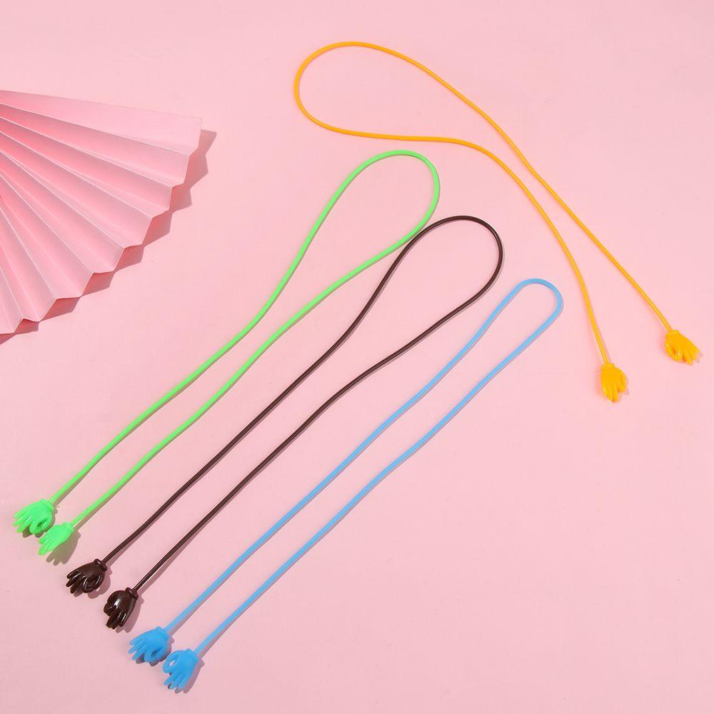 Мужская Женская Цепочка для Очков Спортивный Силиконовый Шнурок для Очков Шейный Шнурок Аксессуар для Очков Ремешок для Очков