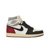 Union LA x Air 1 Retro High NRG Black Toe Унисекс Кроссовки Белый Varsity-Red Серый Wolf-Grey BV1300-106