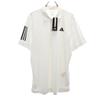 Adidas неношеная футболка-поло с коротким рукавом стандартного кроя M белая мужская б/у