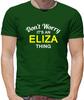 Не волнуйся, это штука от ELIZA Мужская футболка - Фамилия Имя Семья