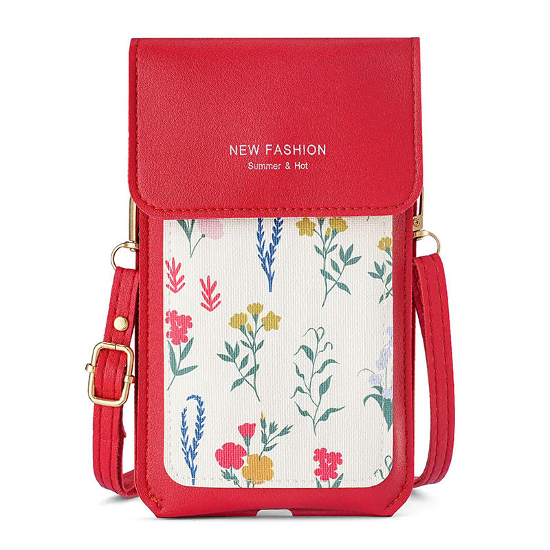 1 шт. Сумка для телефона с сенсорным экраном для женщин, сумка через плечо для девочек, милая и модная, для ключей, телефона, маленькая на плечо