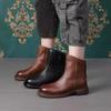 English Style Short Boots for Women, Spring and Autumn Single Boots for Women, 2024Autumn and Winter New Vintage Women's Shoes,