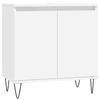 VidaXL Armoire de salle de bain blanc 58x33x60 cm bois d'ingénierie 831580