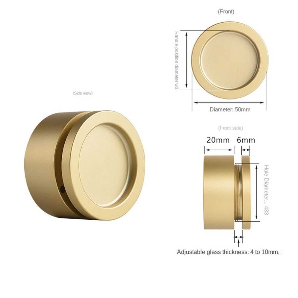 Встроенная невидимая дверная ручка, мебельные ручки из алюминиевого сплава, ручки для шкафов, стеклянные двери