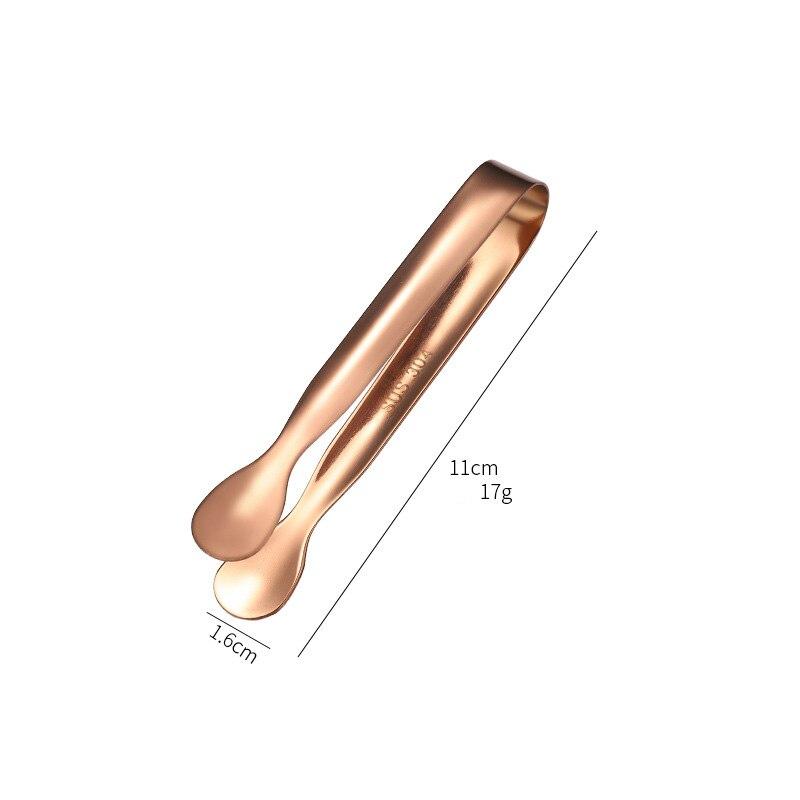 1 шт., разноцветный зажим из нержавеющей стали 304, щипцы для льда, хлеба, еды, зажим для барбекю, зажим для барбекю, кубик, щипцы для сахара, щипцы для льда, бар, кухонная утварь