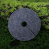 20pcs Degradable Round Weeds Barrier Mats Breathable Weeds Mulch Ring  For Garden Tree Protection