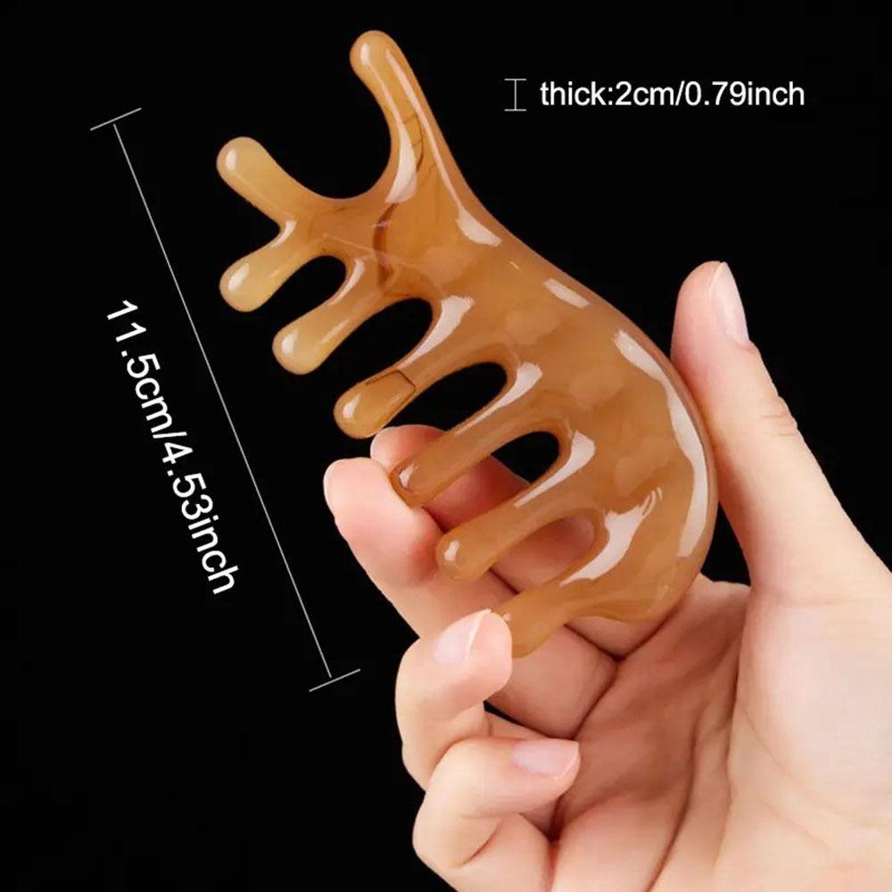 Массажная расческа Гуаша с пятью зубцами Маленький дельфин Массажная расческа для тела Momen And Man