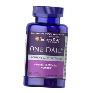 Ежедневные витамины для женщин, One Daily Women's Multivitamin, 100каплет (36367055)