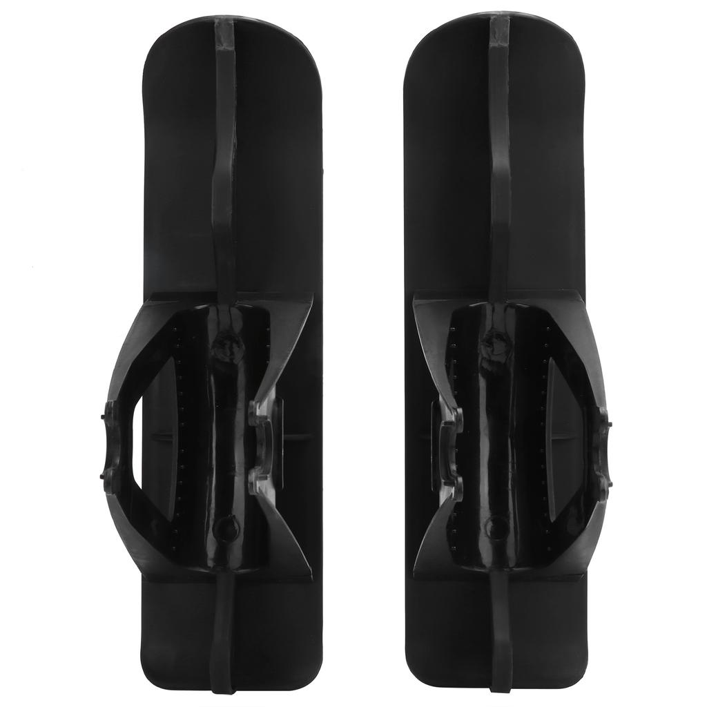 Kids Balanced Scooter Skis Stand Parking Rack Snowboard Equipment for Winter Skiing Black