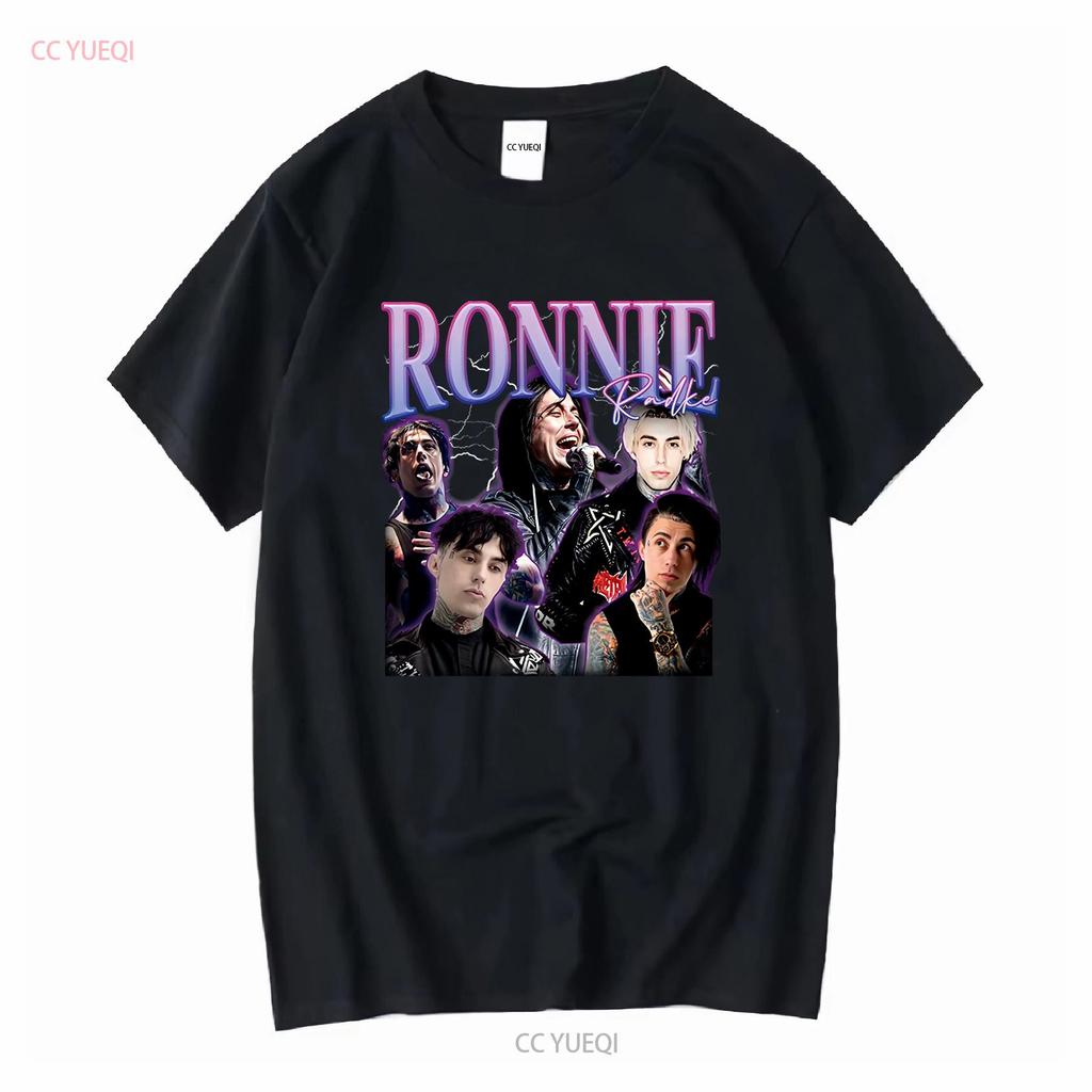 Футболка Ronnie Radke Для Любителя Рок-Музыки Металлической Дочери Фаната с длинным или коротким рукавом винтажная стираная унисекс удобная повседневная
