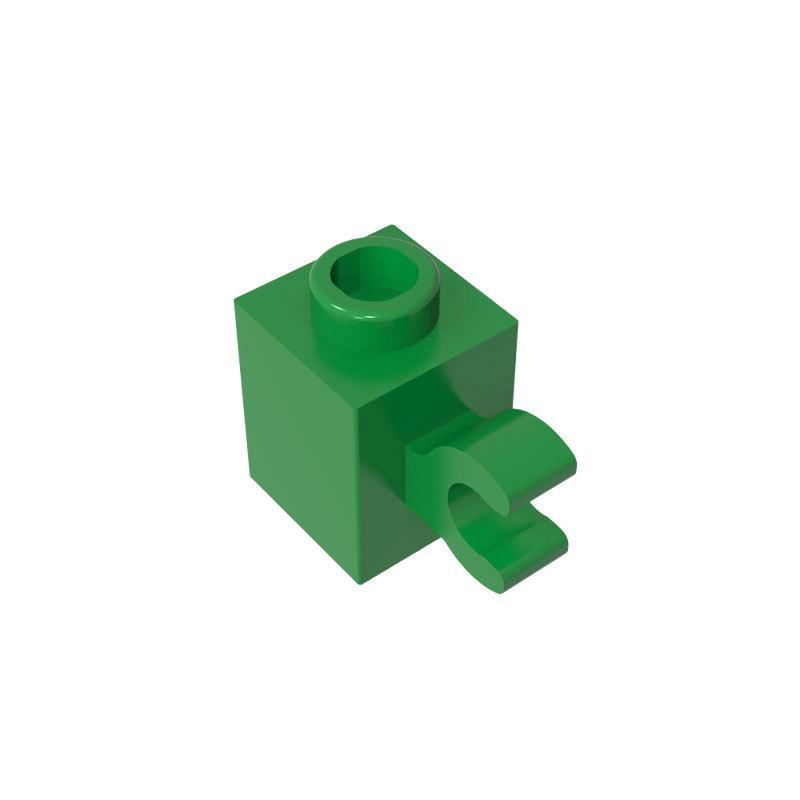 50pcs 60476 Modified 1x1 with Clip Horizontal Grip Building Block Toy Compatible Accessories DIY MOC High-tech