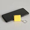 Keychain 1M Retractable Ruler Square Steel Tape Measure New Mini Measure Tape