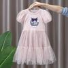 GOYES Sanrio Kuromi Short Sleeve One Piece, популярный персонаж в Корее