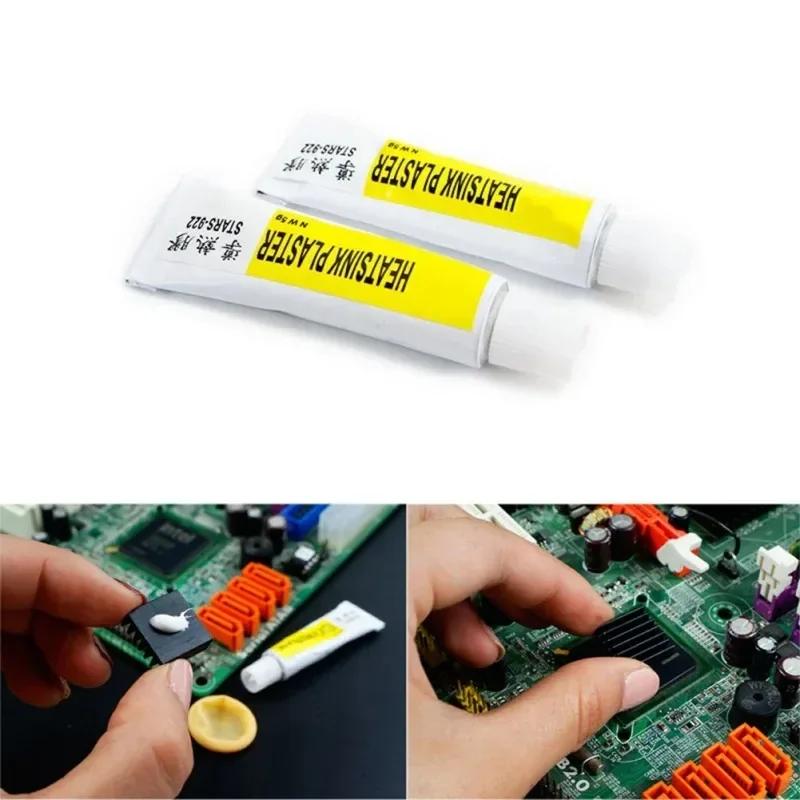 ZEXEF Термопаста Проводящая Штукатурка для Радиатора Вязкий Клей VGA RAM LED IC Охладитель Тепловая Силиконовая Паста