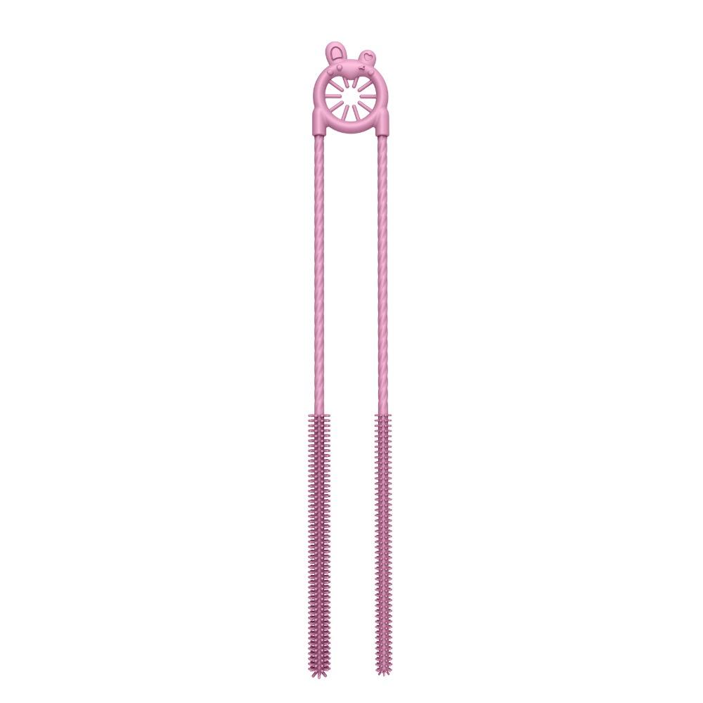 Household Silicone Straw Brush Long Cup Straw Cleaner Durable Straw Cleaning Brush Kitchen Gadgets