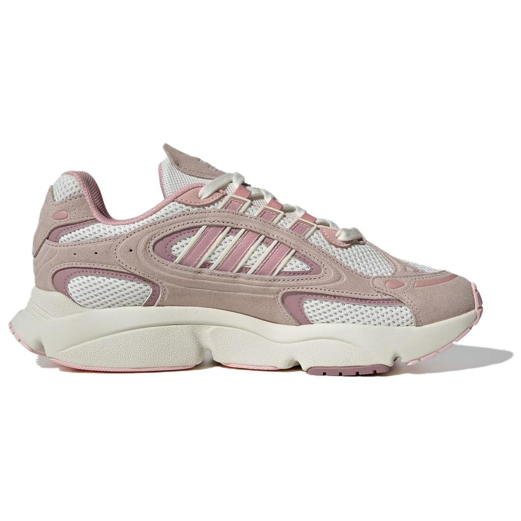 adidas Originals Ozmillen Ретро Классические Нескользящие Прочные Низкие Повседневные Кроссовки Унисекс Повседневная Обувь Розовый Белый IH3376