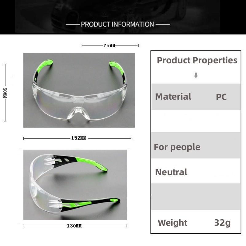 Универсальные защитные очки для защиты от брызг, промышленная защита глаз, велосипедные ветрозащитные пылезащитные жалюзи, очки унисекс