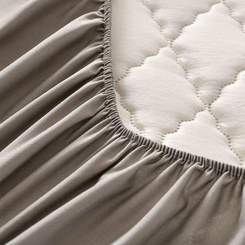 100% Waterproof Mattress Cover Quilted Thicken Single Double Elastic Fitted Sheet Style Bed Protector Pad King Size