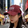Spring and summer new embroidered letter soft top baseball cap men and women versatile couple face peaked sun hat
