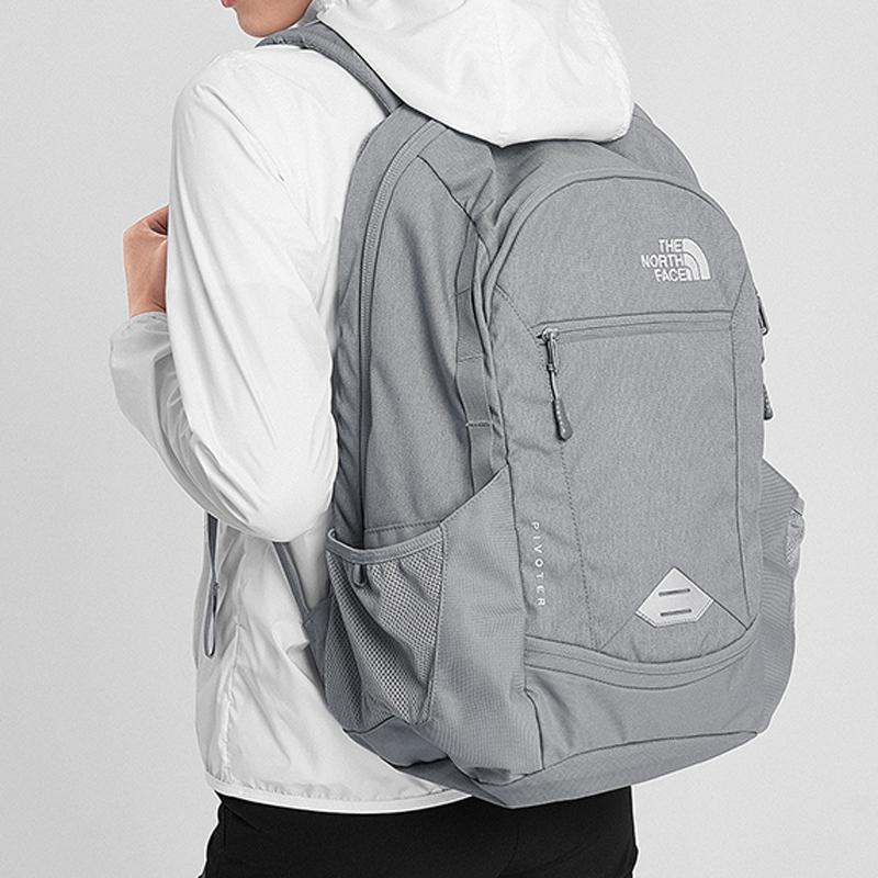 The North Face 27 л Удобный дышащий ручной рюкзак Универсальный рюкзак Серый CHJ8-3NR