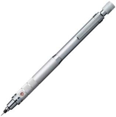 Mitsubishi Pencil Механический карандаш Kurutoga с насечкой, серебристый, набор из 2 штук M510171P.26