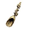 Beautiful Lotus Shape Teaspoon Handmade Delicate Brass Coffee Spoon