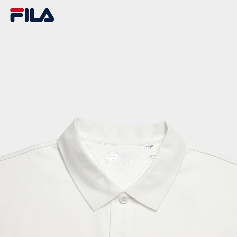 Fila Мужская вязаная футболка-поло с коротким рукавом
