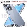 Прозрачный чехол для ПК для iPhone 16 15 14 Plus 13 Pro Max 12 Pro Max Прозрачный чехол для телефона