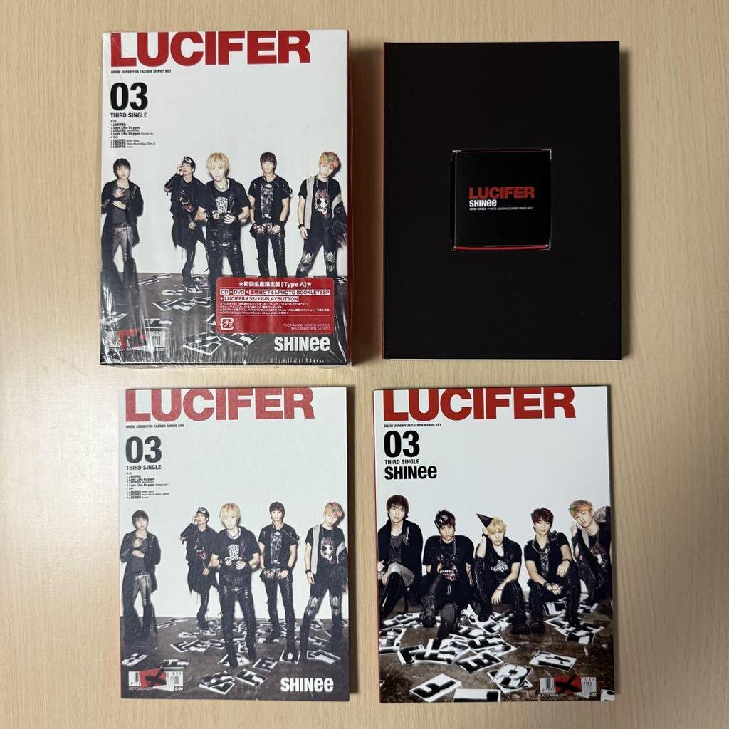 [USED] SHINee Replay JULIETTE LUCIFER CD & DVD Japanese Edition