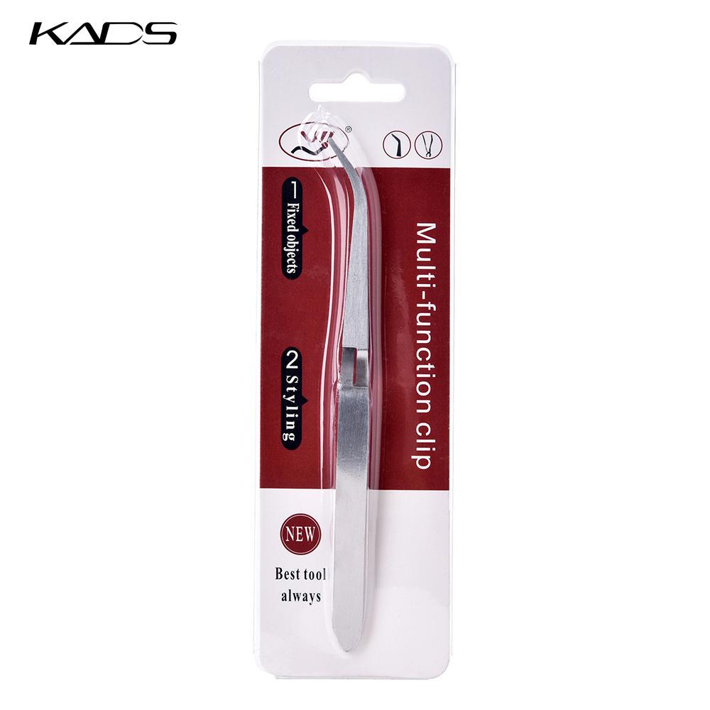 kads Акриловые УФ-гелевые наконечники, скульптурные пинцеты, клипсы для дизайна ногтей, многофункциональные акриловые щипцы для ногтей, инструмент для сбора горного хрусталя