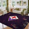 Fiorentina FC Design Crystal Velvet Rug Soft Decorative Mat for Bedroom Entrance