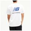 New Balance Футболка Kqj Nbnee21023 10 Public Essential Back Big Logo Short Sleeve Tee St