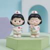 DlY Doctor Garage Kit White Doctor Nurse Model Statue Cute Nurse Baking Ornaments  Gift