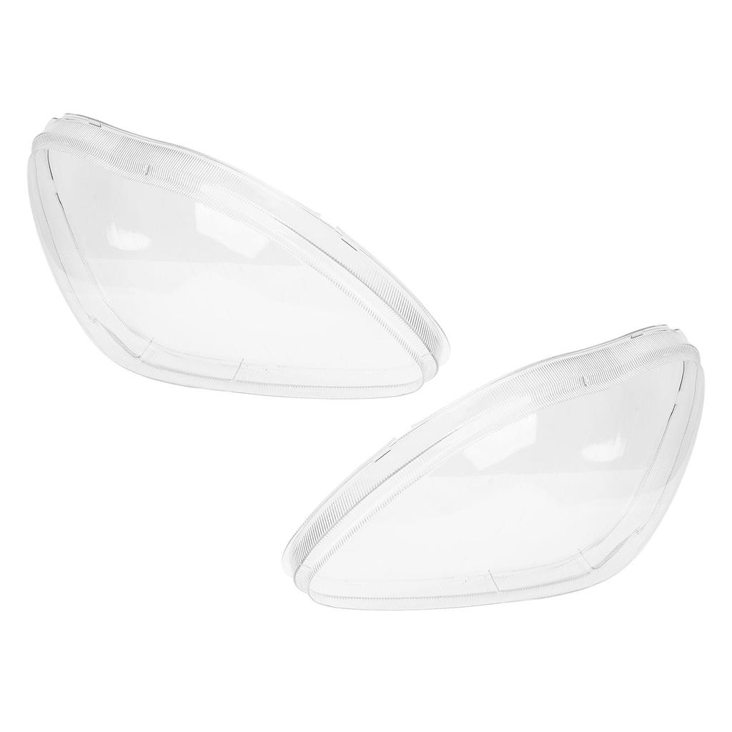 1 пара прозрачных крышек для фар, левая и правая передняя крышка для фары, сменная для Benz