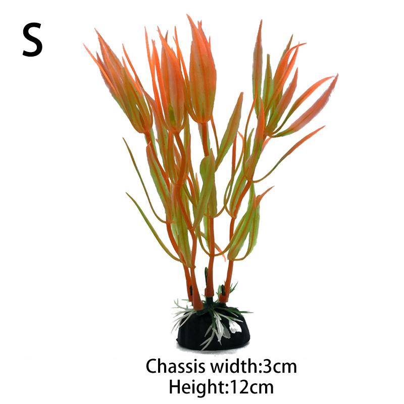 1 шт. Модные водные растения, украшение для дома, украшения для аквариума, искусственный цветок, подарок, романтика, 1 шт.