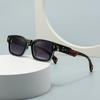 Trendy Street Photography Retro Literary Sunglasses Modern Charm Wind Anti-Blue Light Sunglasses 3410