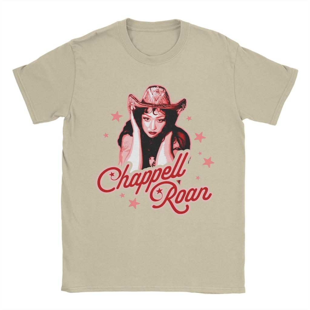 Awesome Cowboy Girl Chappell Roan TShirt for Unisex Round Neck 100 Cotton T Shirt Short Sleeve Tee Shirt Graphic Clothes