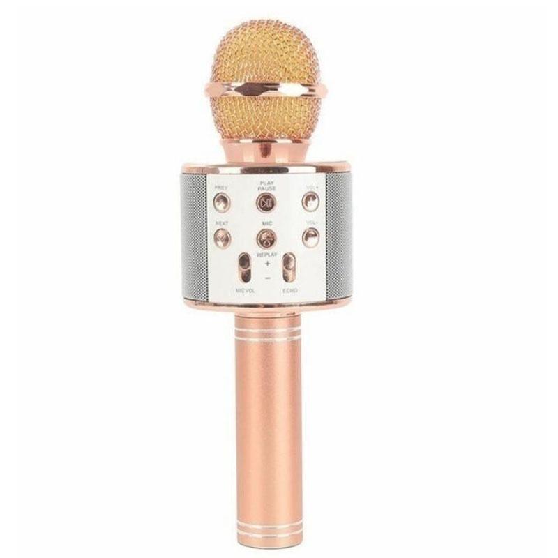 2024 New Wireless Bluetooth Karaoke Microphone Music Player KTV Speaker Children's Music Stage Toys Music Singing Children's Gift Recorder