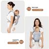 Breathable Design Baby Wrap Carrier Multifunctional Use Baby Swaddle Strap  Front Facing