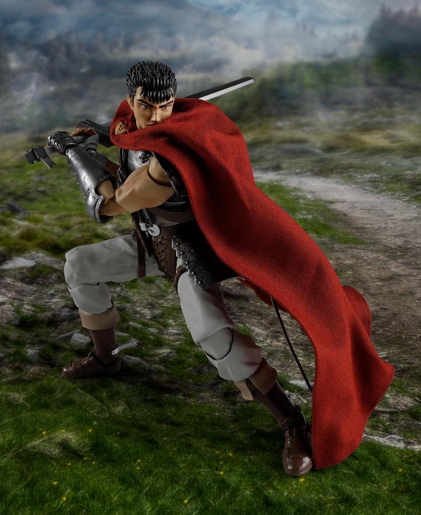 TAMASHII NATIONS S.H.Figuarts Berserk Guts (Band of the Hawk) Approx. 160mm PVC & ABS & Fabric Painted Movable Figure