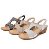 2024Ladiesshoes Bohemian новые модные босоножки со стразами на платформе и танкетке женские туфли
