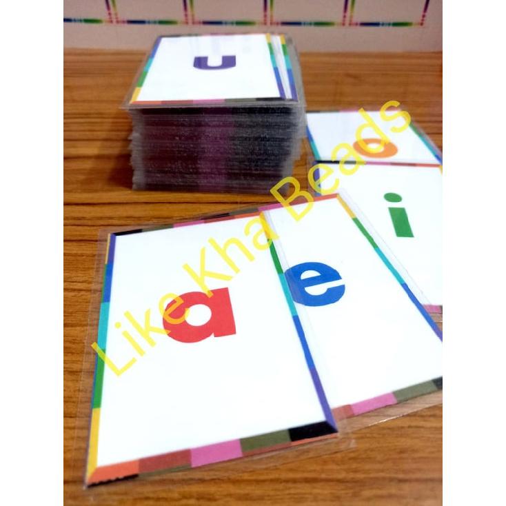 80 pcs. Laminated Flash cards ABAKADA 80 pcs. Laminated Flashcards | Educational Learning Material