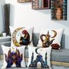 Home Decor Stained Glass Style Islamic Pattern Cushion Covers Pattern Cushion Cover Suitable For Sofa Bedroom Car Pillow Cover