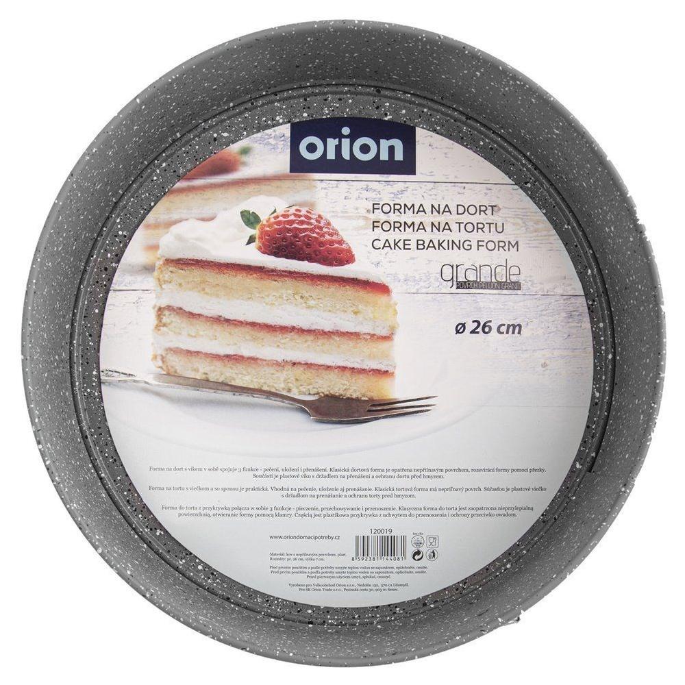 Granite springform cake tin with lid GRANDE 26 cm