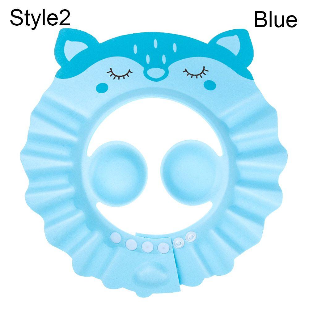 Child Kids Waterproof Portable Adjustable Bath Visor Shampoo Hat Wash Hair Shield Baby Shower Caps