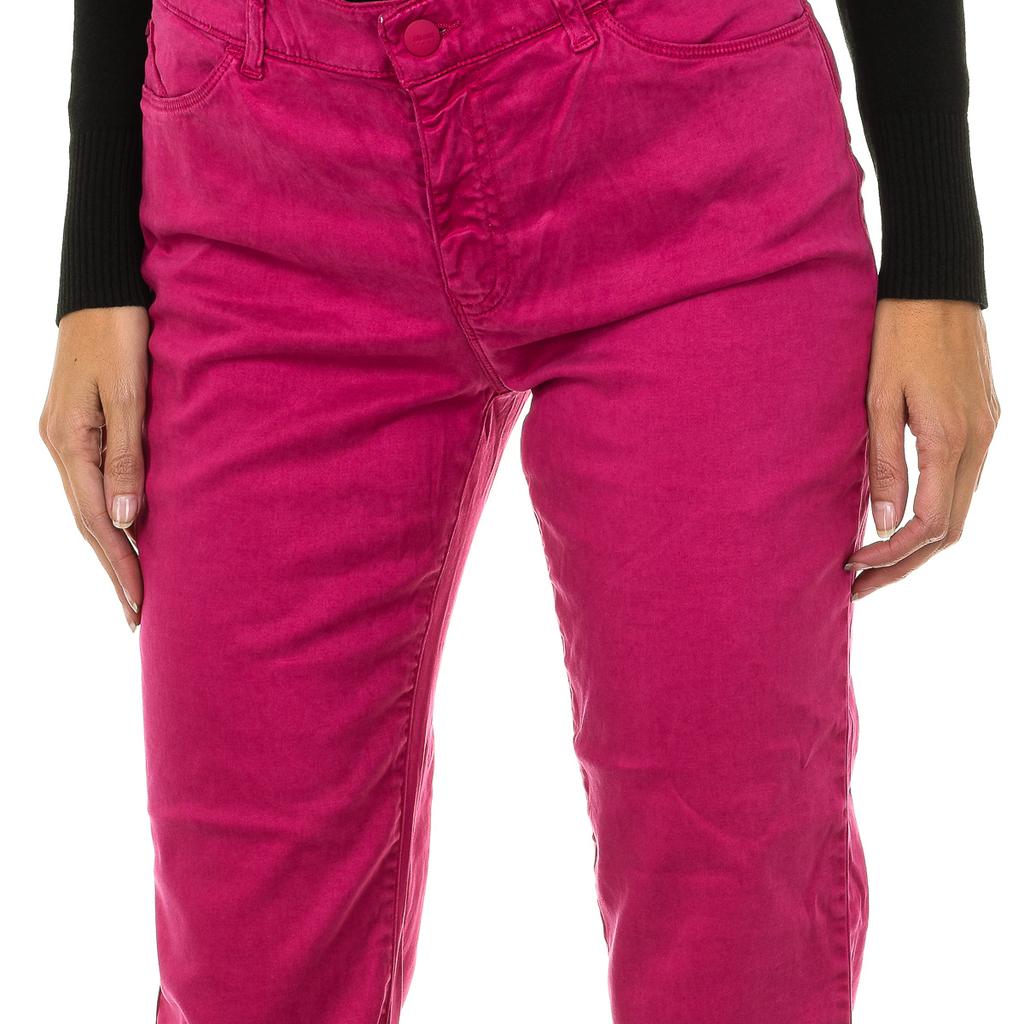 Женские длинные брюки из эластичной ткани 6Y5J18-5N22Z