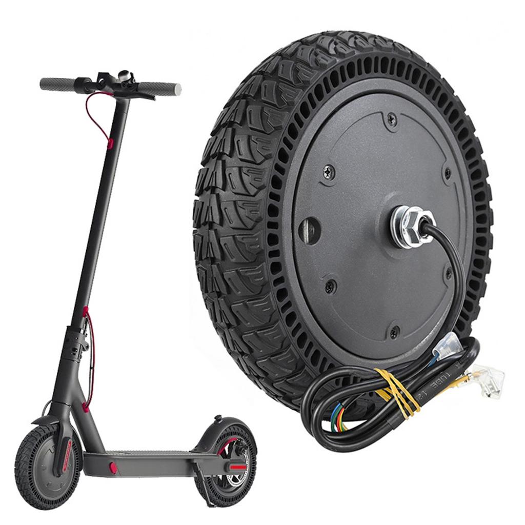 250 Вт Мотор-колесо Двигатель Колесо Колесо для электросамоката Противоскользящая шина Запасная часть Совместимо для Xiaomi M365 Электрический